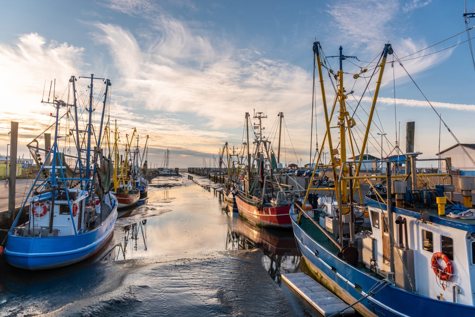 Kutterhafen in Dorum-Neufeld